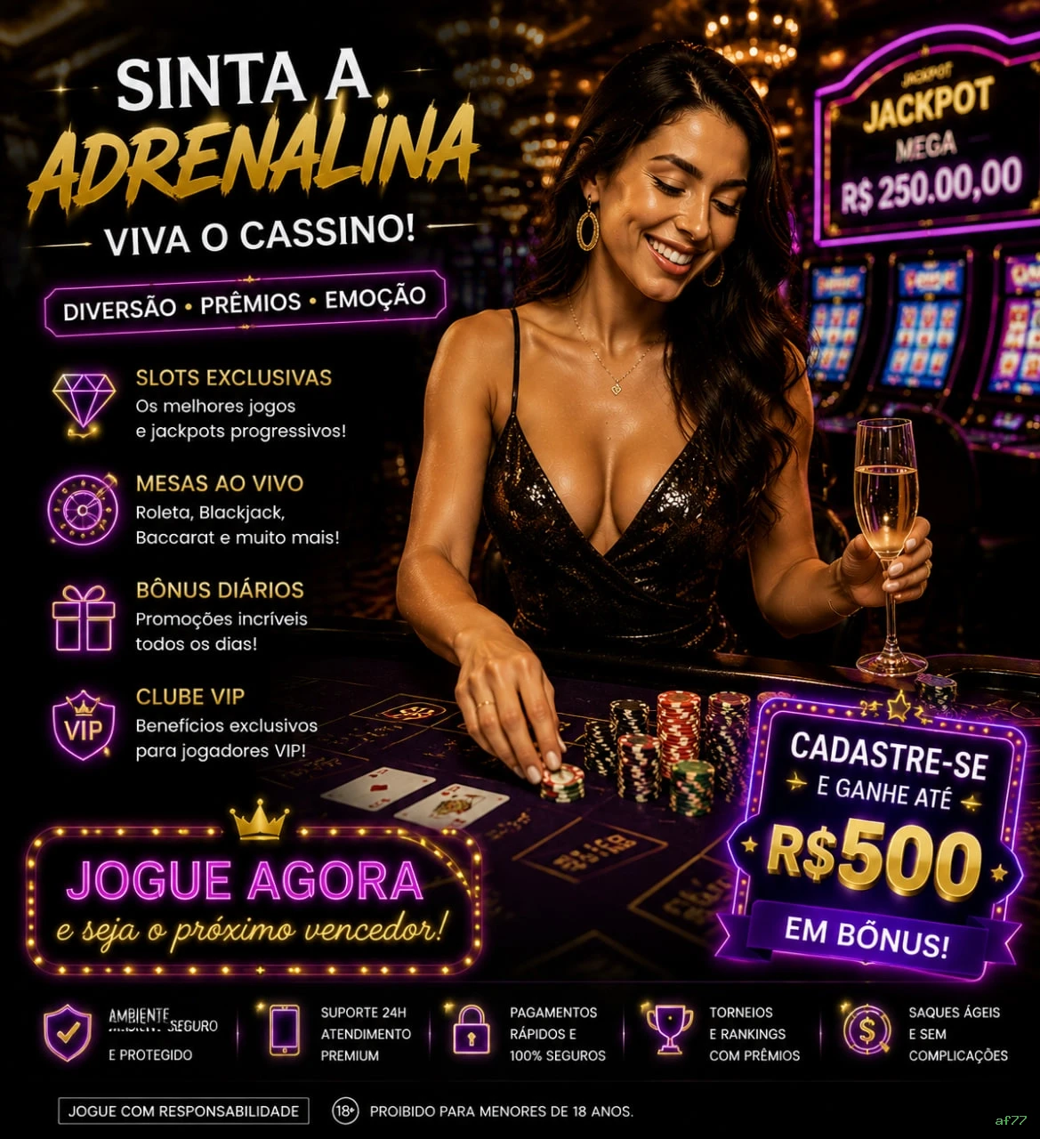Cassino af77 app mobile